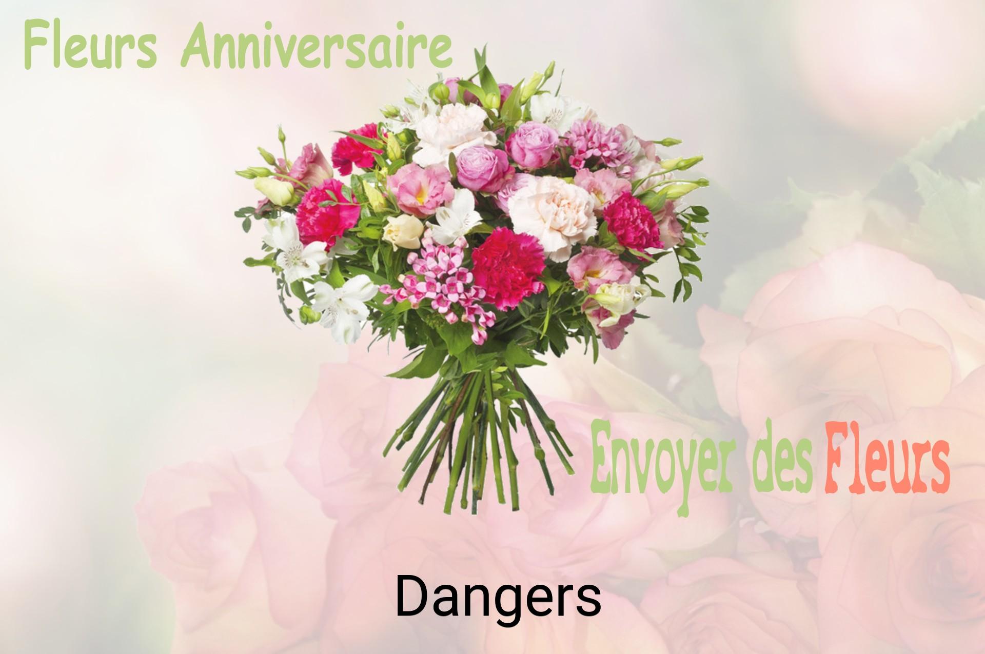 Bouquet de fleurs d’anniversaire livré à Dangers