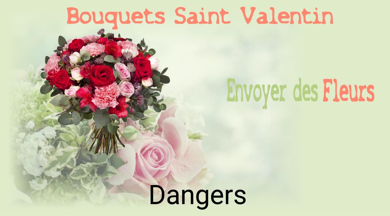 Roses de Saint-Valentin livrées à Dangers
